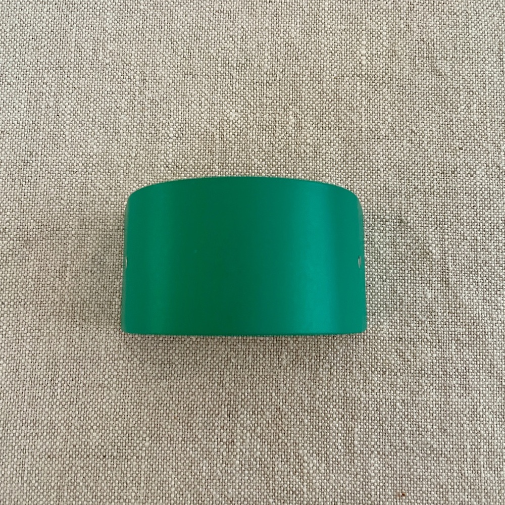 Sylvain le Hen Paris Green Barrette | Made in France Designer Hair Clip